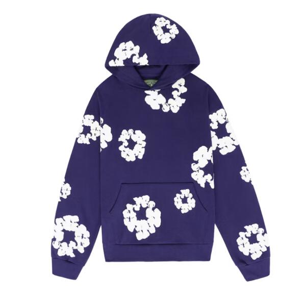 Denim Tears The Cotton Wreath Sweatshirt Purple