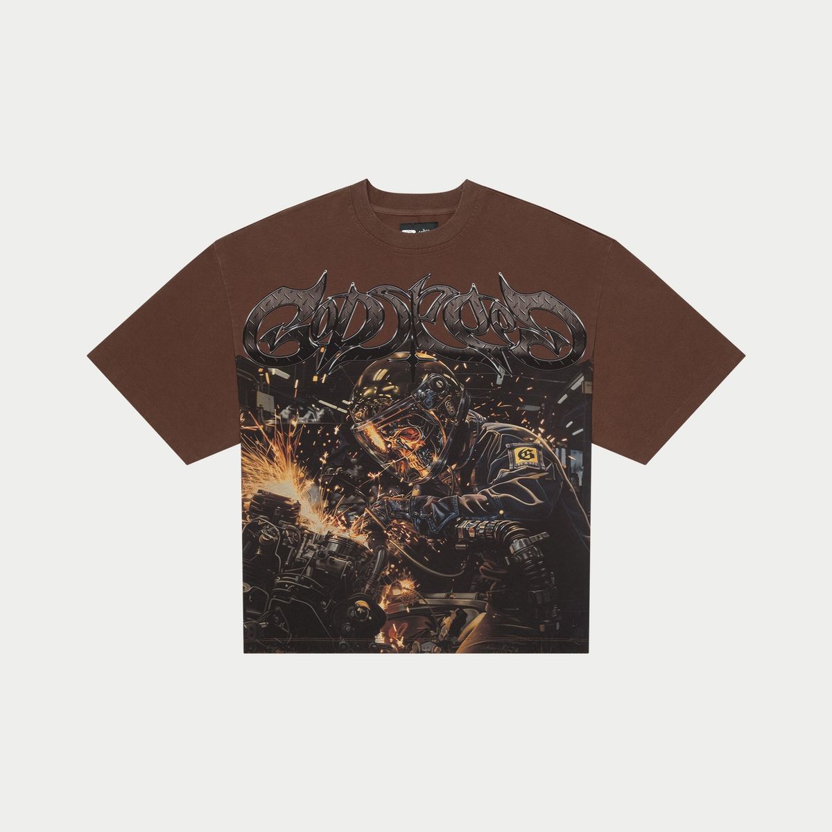 (NEW RELEASE) Godspeed Steel Sharpens Steel (Brown Wash)