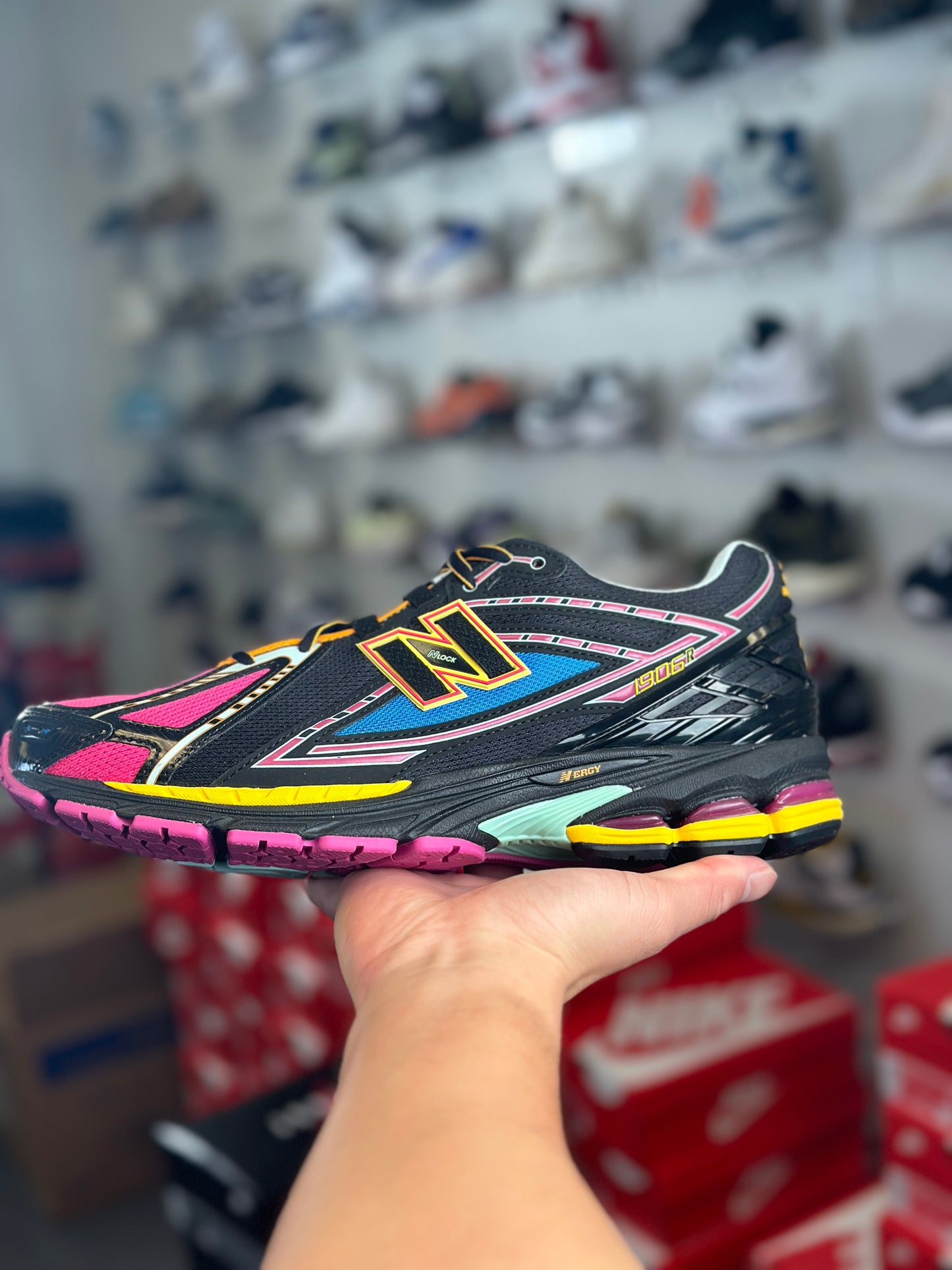 M1906RCP-New Balance 1906R Neon Nights Men Size 8-13M